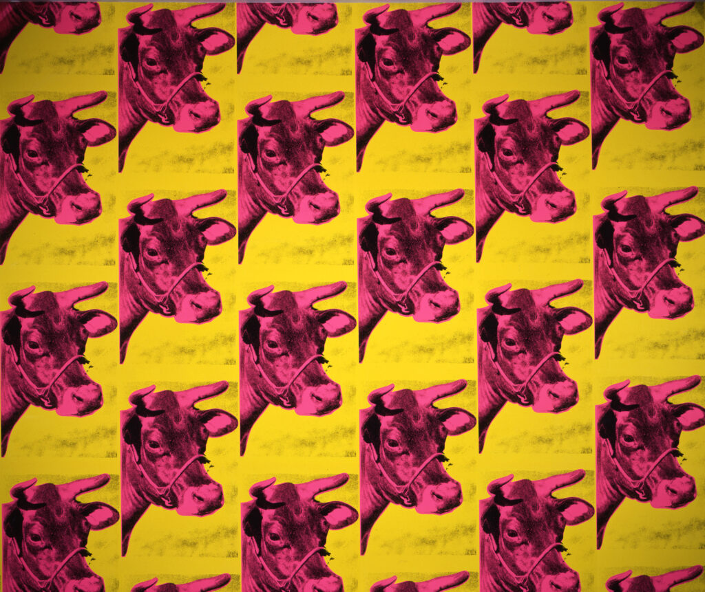 Cow's van warhol