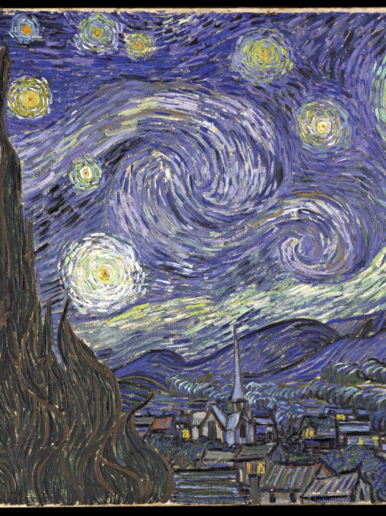 sterrenacht van gogh 