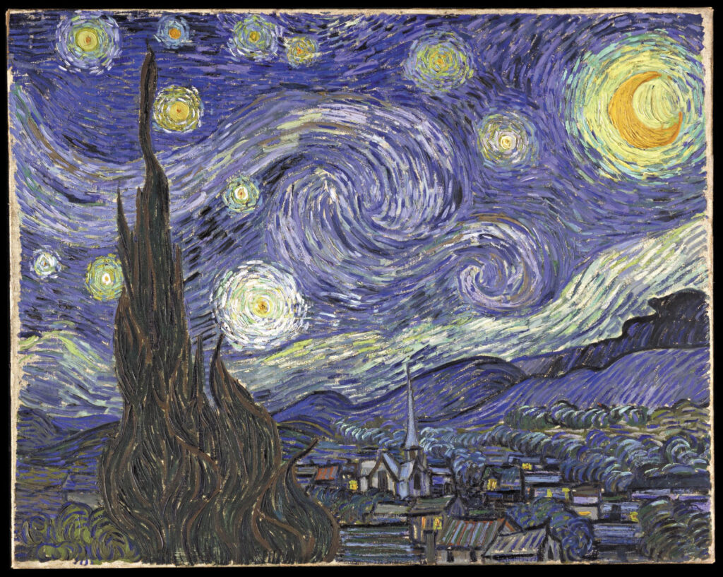 sterrenacht van gogh